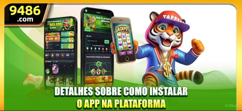 Conta 418bet sincronizada site e app
